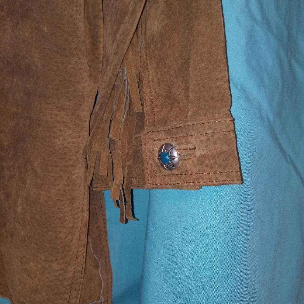 1980s Vintage Hunter's Run Leather Jacket - Picture 10 of 10